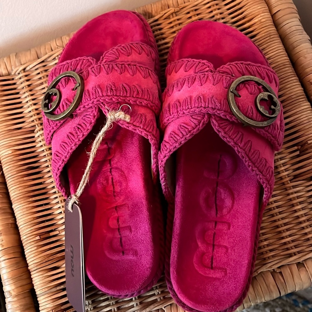 MOU Fruit Punch Slides Size 10 NIB NWT - image 13